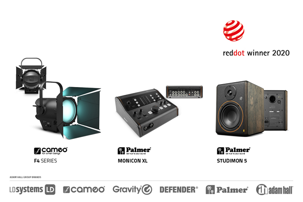 Press: Award-Winning Design – Red Dot Award: Product Design 2020 for Cameo F4 and Palmer MONICON XL